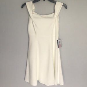 White off the shoulder dress